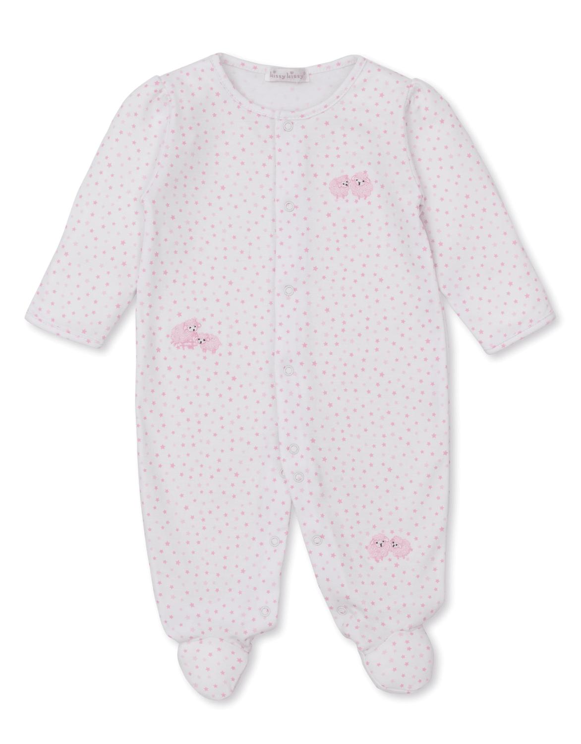 Kissy Kissy - Girls' Baa Baa Baby Sheep Footies