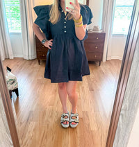 Bucketlist - Women's The Elise Flutter Mini Dress