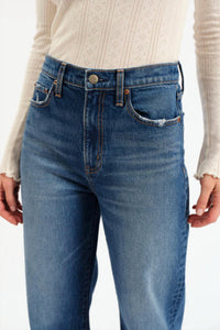 DAZE City Straight Jean in bright blue - women's jeans - view 4