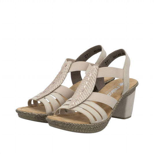 Remonte - Rabea Rhinestone leaf High Heel Sandal