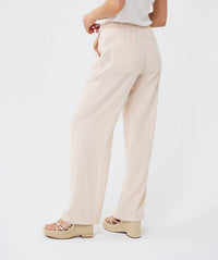 Esqualo - Wide Crush Trouser Pants