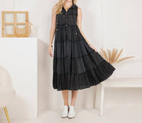 Young Threads - Sleeveless Long Hoodie duster