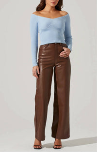 Astr - Harlie Off-shoulder Sweater