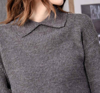 RIB KNIT TUBE DRESS
