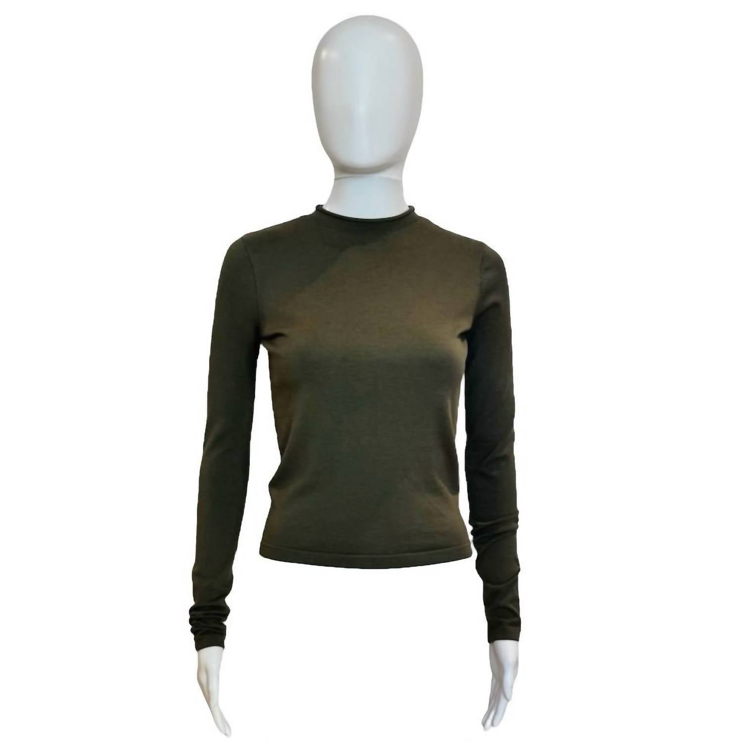 Amanda Maria - Women's Long Sleeve Mock Neck Top