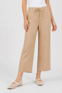 Elliott Lauren - Ease Drawstring Crop Pant