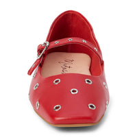 Matisse Women's Mick Ballet Flat Shoe in red - women's flats - alternate view