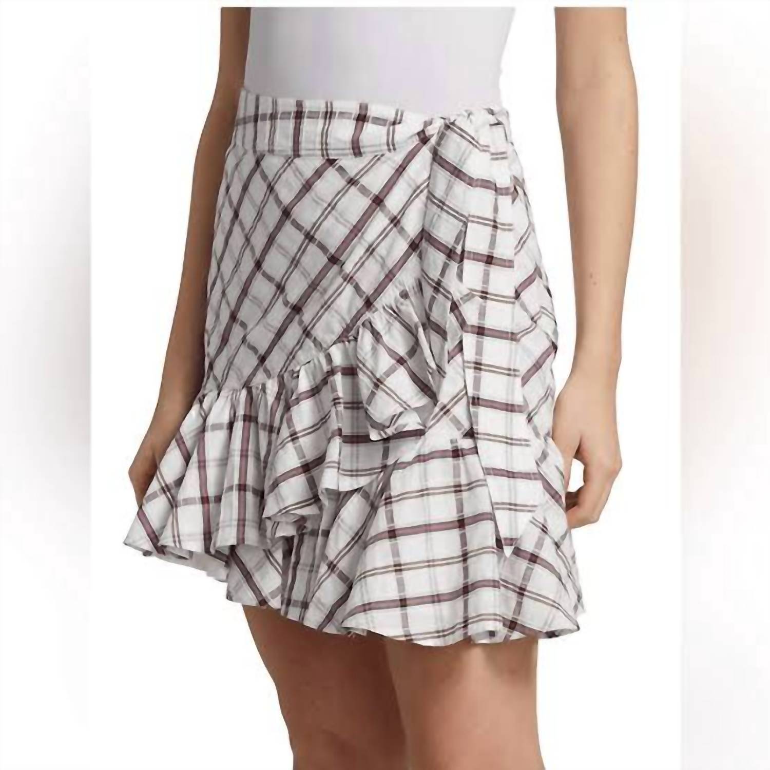 Veronica Beard - Memphis Plaid Mini Skirt