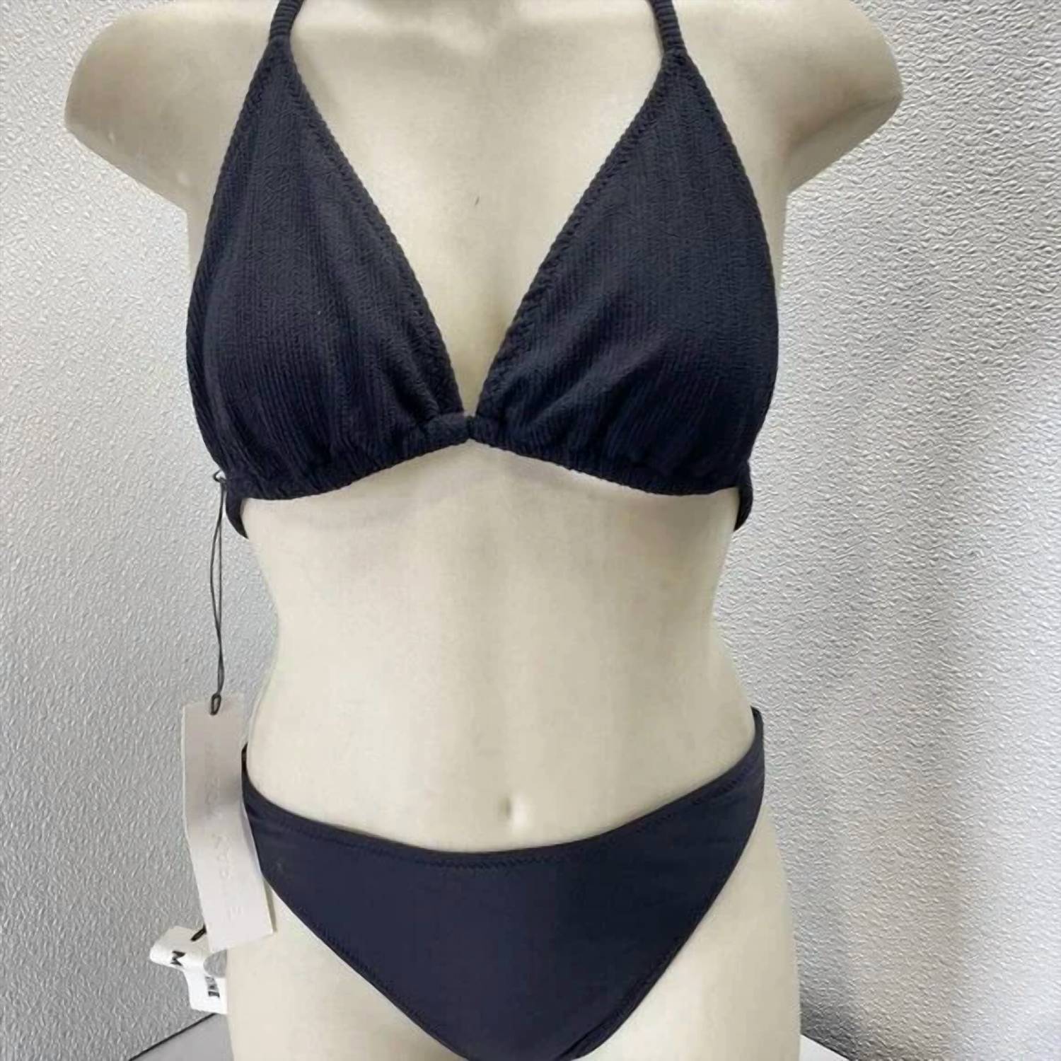 Maison Marine - Women's Romy Bikini Bottom & Crinkle Triangle Top Set