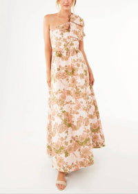 Abbey Glass - Caroline Baby's Breath Jacquard Gown