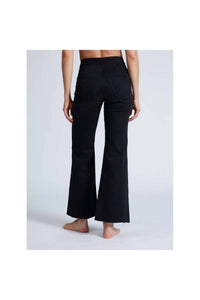 ASKK NY Crop Brighton Wide Leg Pants in rock - women's pants - alternate view