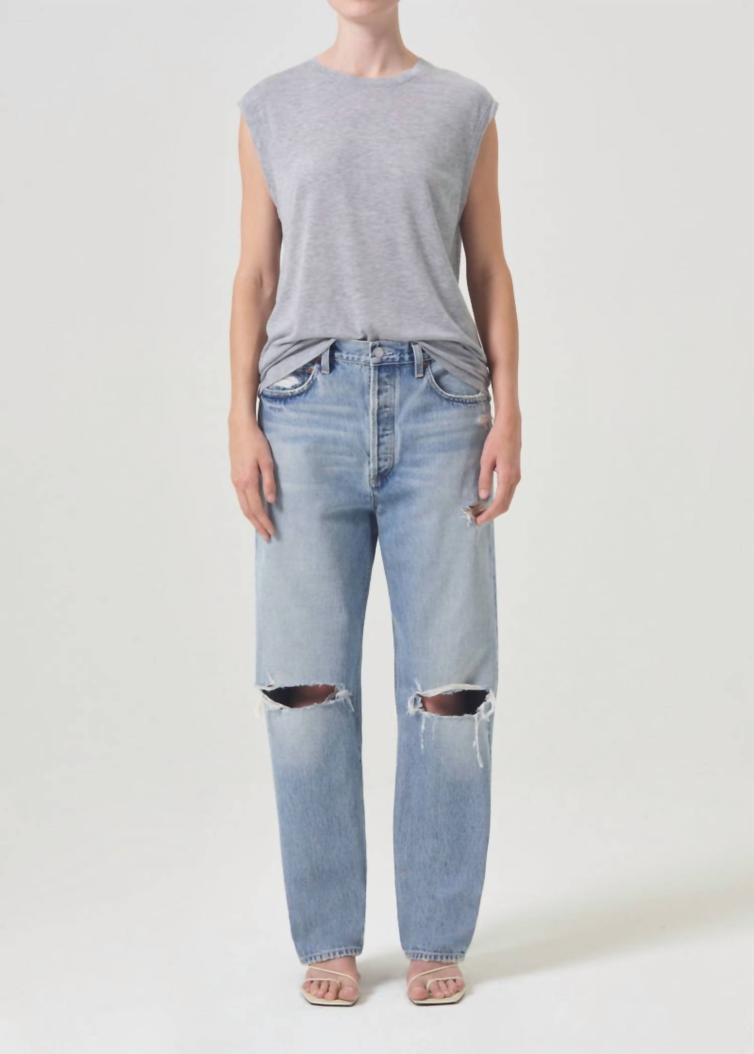Agolde - 90's Mid Rise Straight Leg Jeans