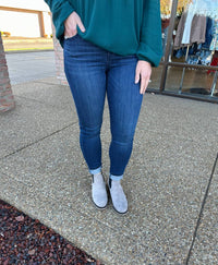 Hidden - Mid Rise Skinny Jeans