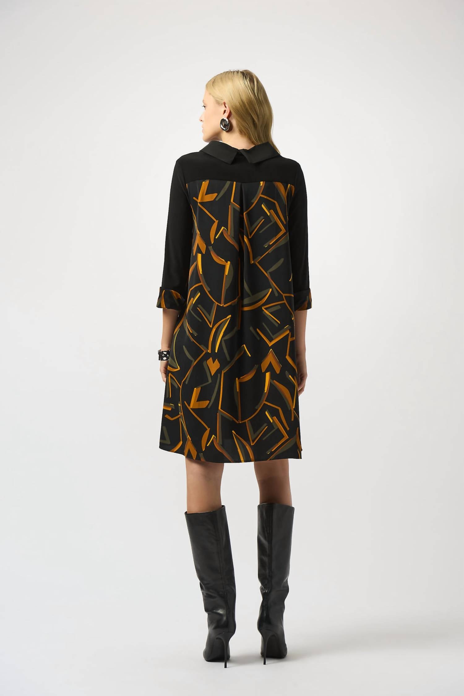 Joseph Ribkoff - Abstract Print Dress