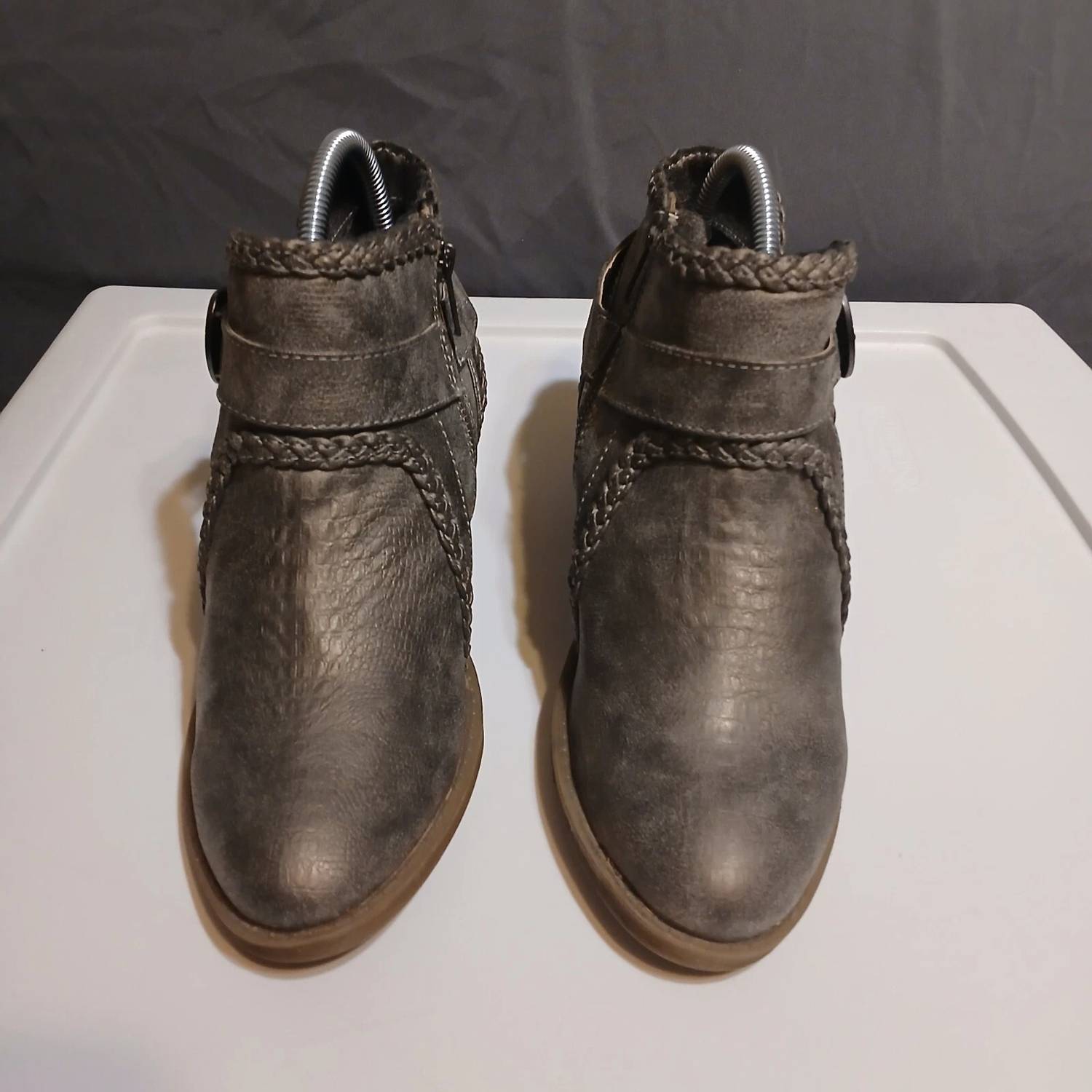 Not Rated - Women's Buckle Ankle Boots