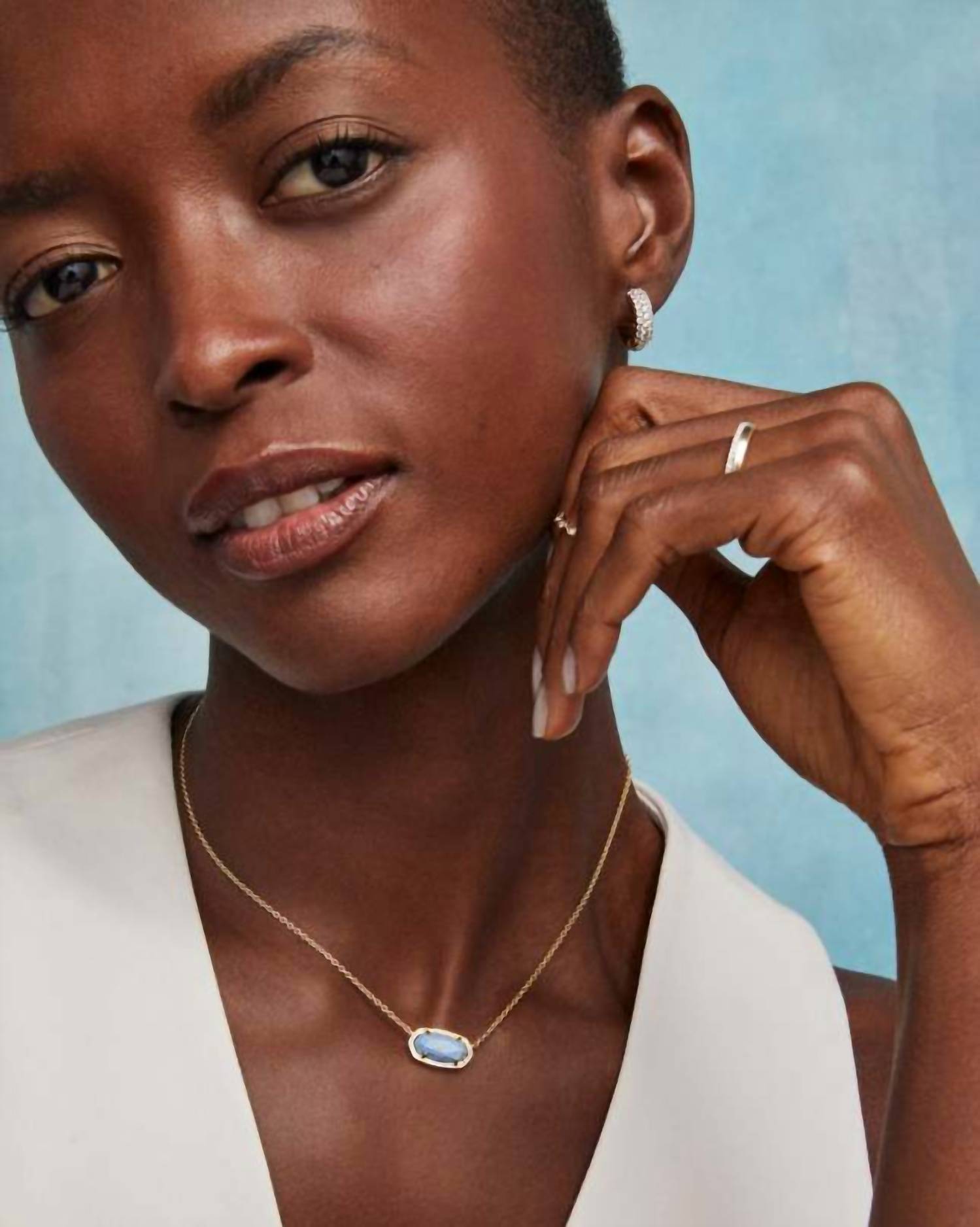 Kendra Scott - Women's Signature Necklace With Elisa Pendant