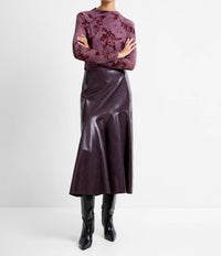 French Connection - Kayleigh Fluted Midi Skirt