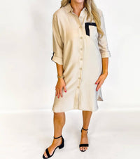 Dolcezza - Dani Midi Shirt Dress