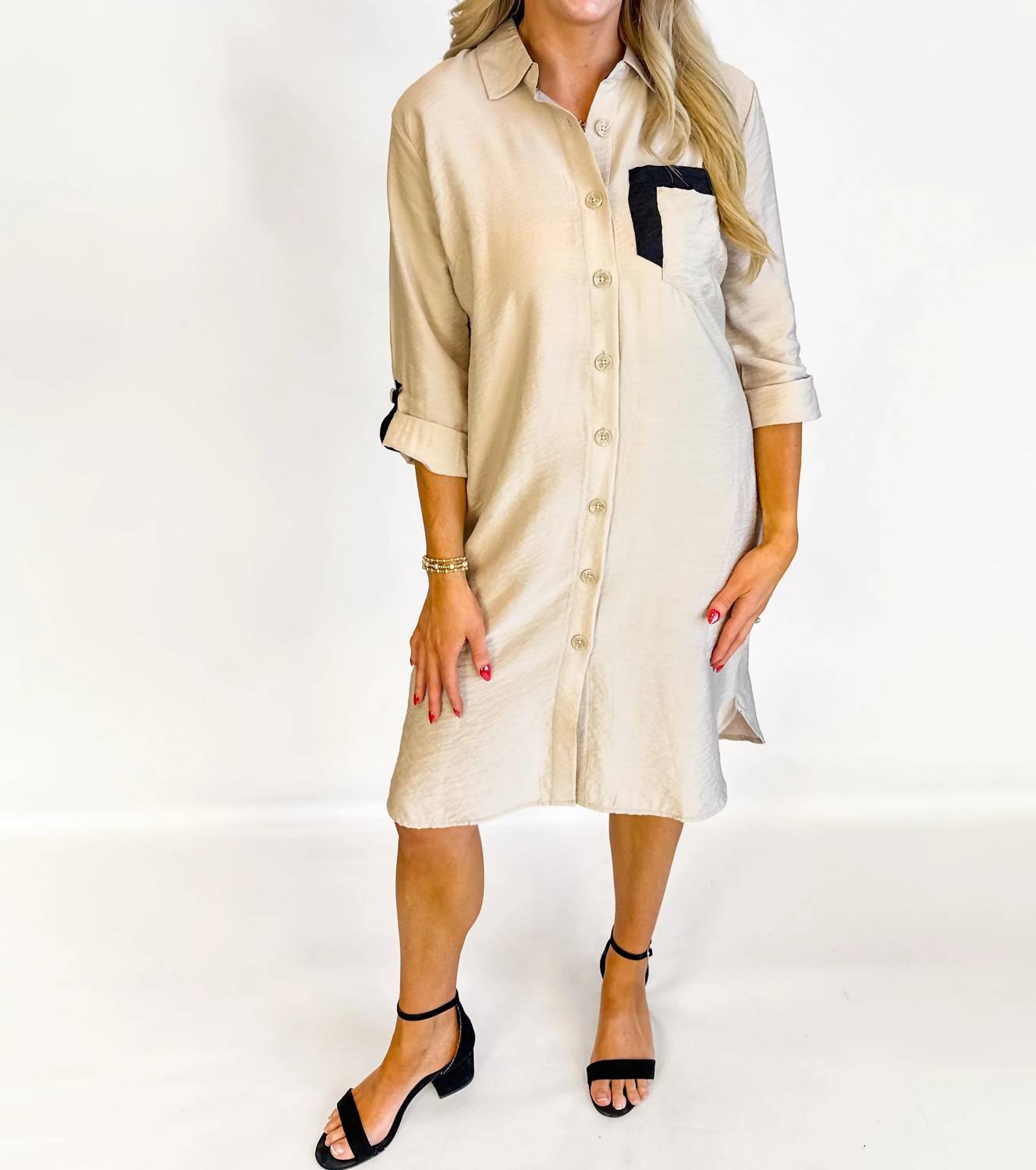 Dolcezza - Dani Midi Shirt Dress