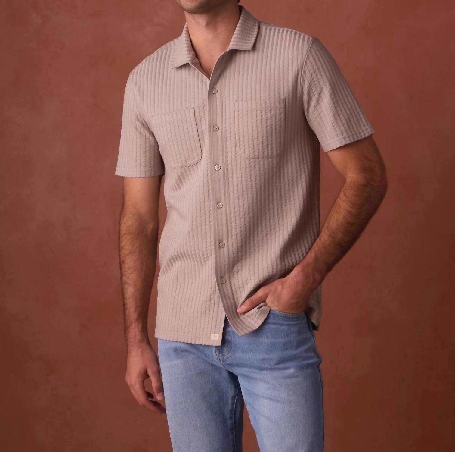The Normal Brand - Knit Getaway Button Up Shirt