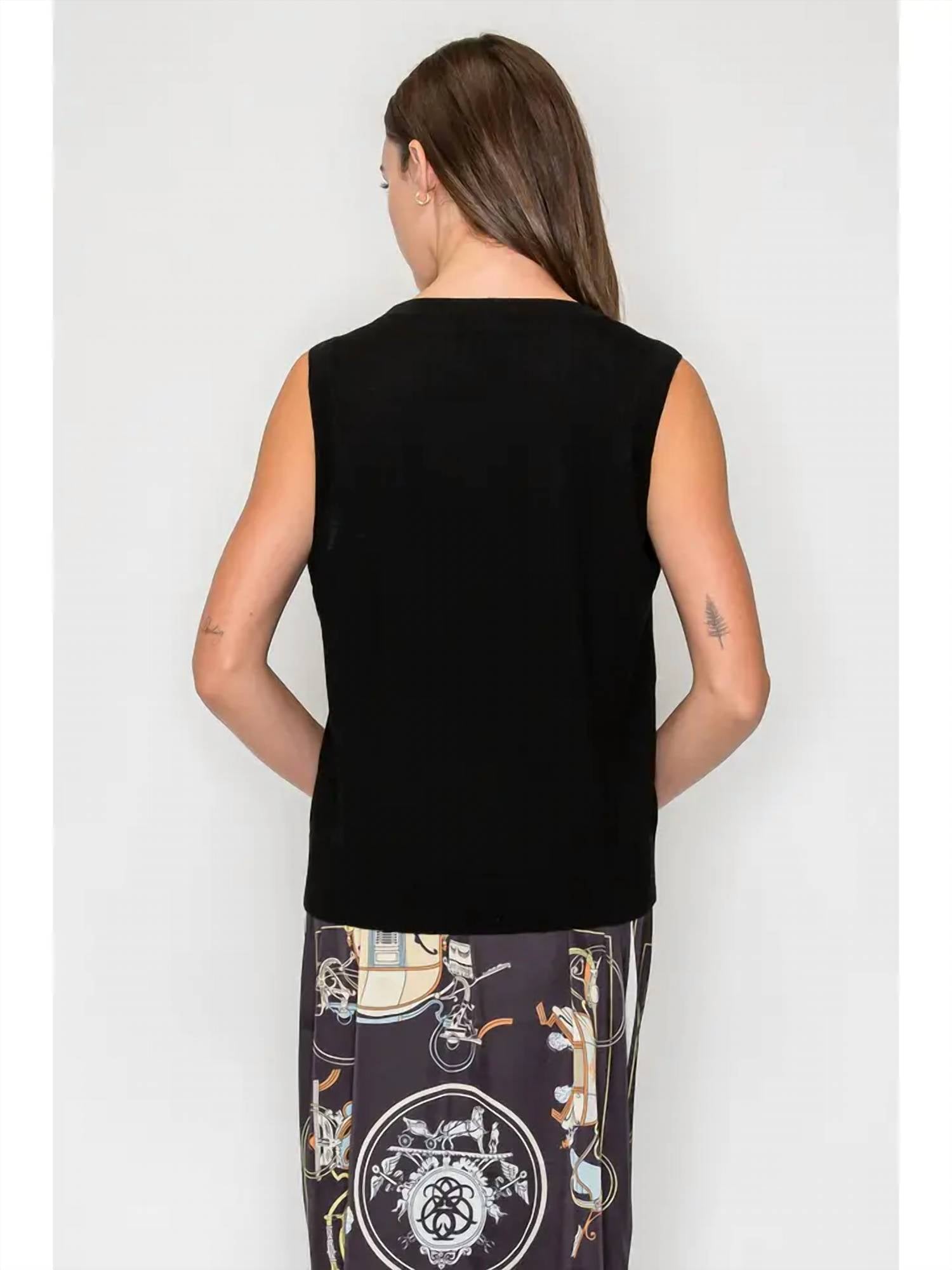 Joh - Women's Stephan Knit Sleeveless Top