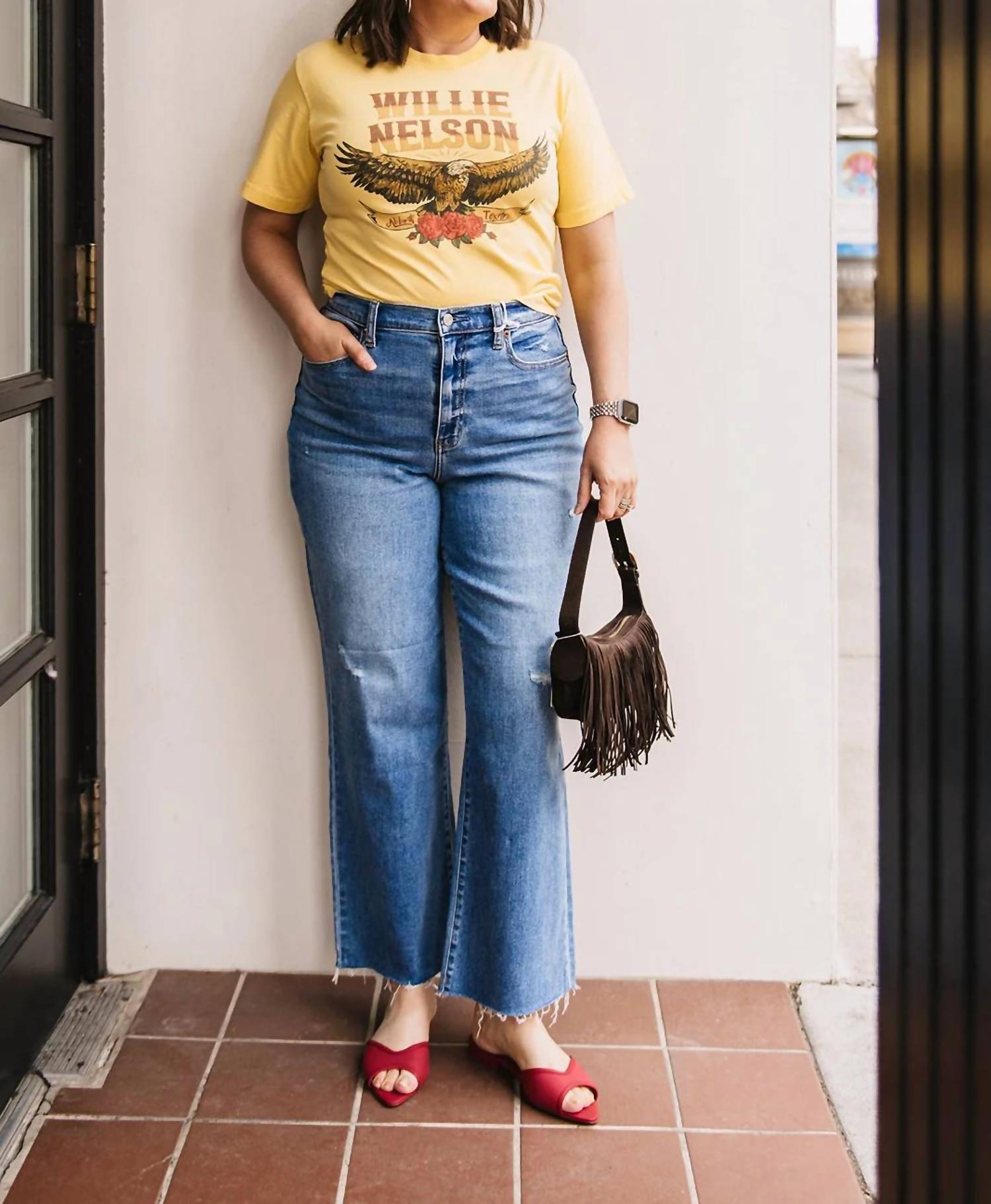 People Of Leisure - Willie Nelson Short Sleeve Tee