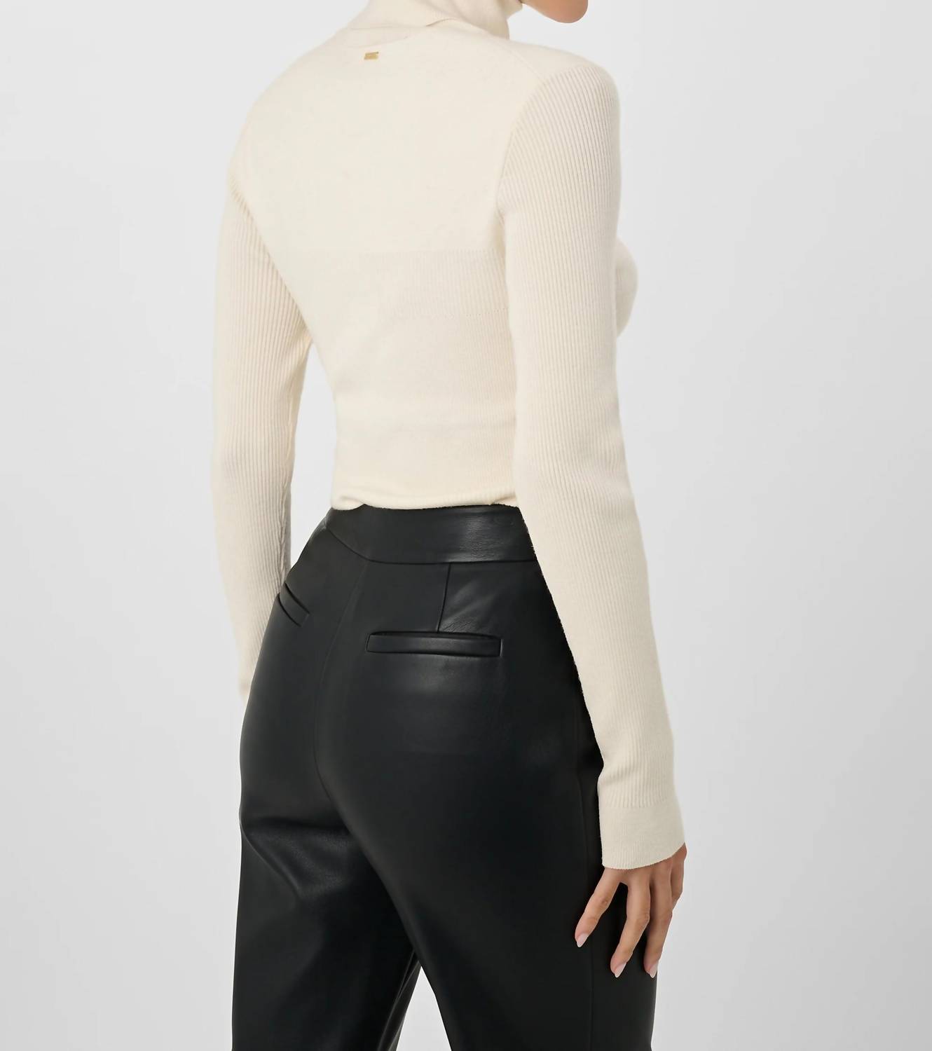 Toccin - Valeria Rib Knit Turtleneck Sweater