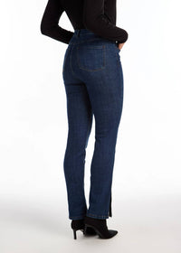 Fdj - Suzanne Straight Leg Denim With Rhinestone Embellishments
