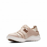 Clarks Women's Teagan Step Sandals in sand leather - women's sandal - view 4