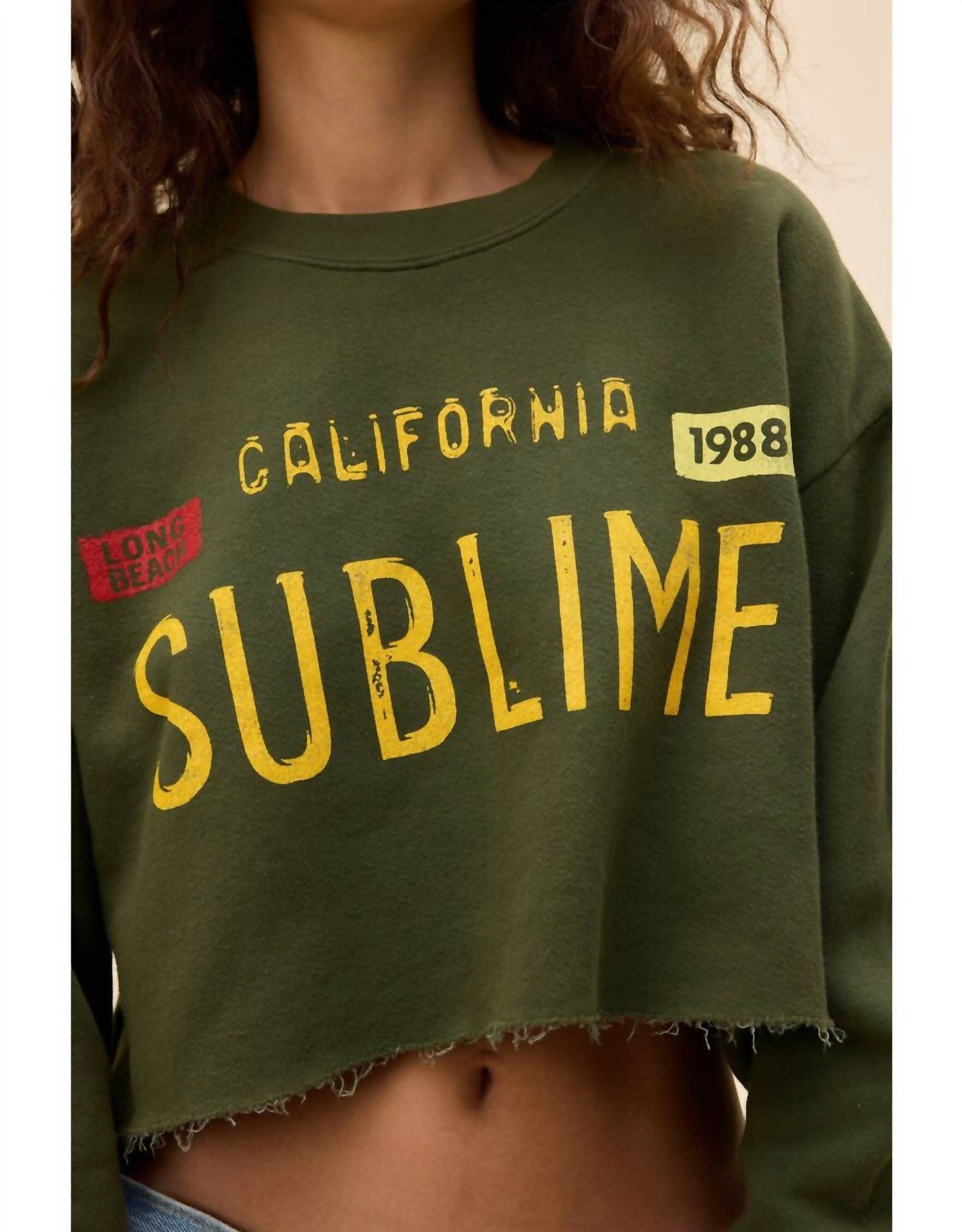 Daydreamer - Sublime License Plate Sweatshirt