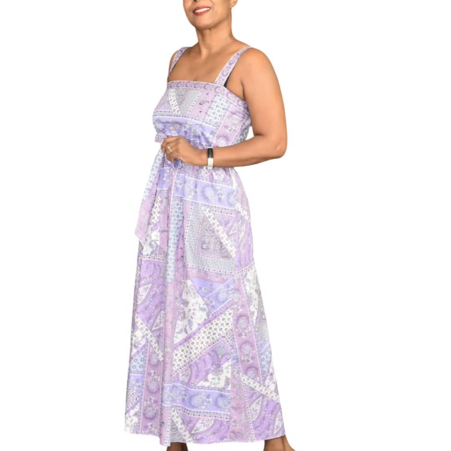 Laundry By Shelli Segal - Paisley Patchwork Print Dress