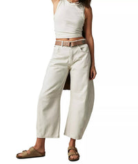 Free People - Good Luck Mid-Rise Barrel Jeans