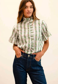Mille - Sweet Pea Stripe Top