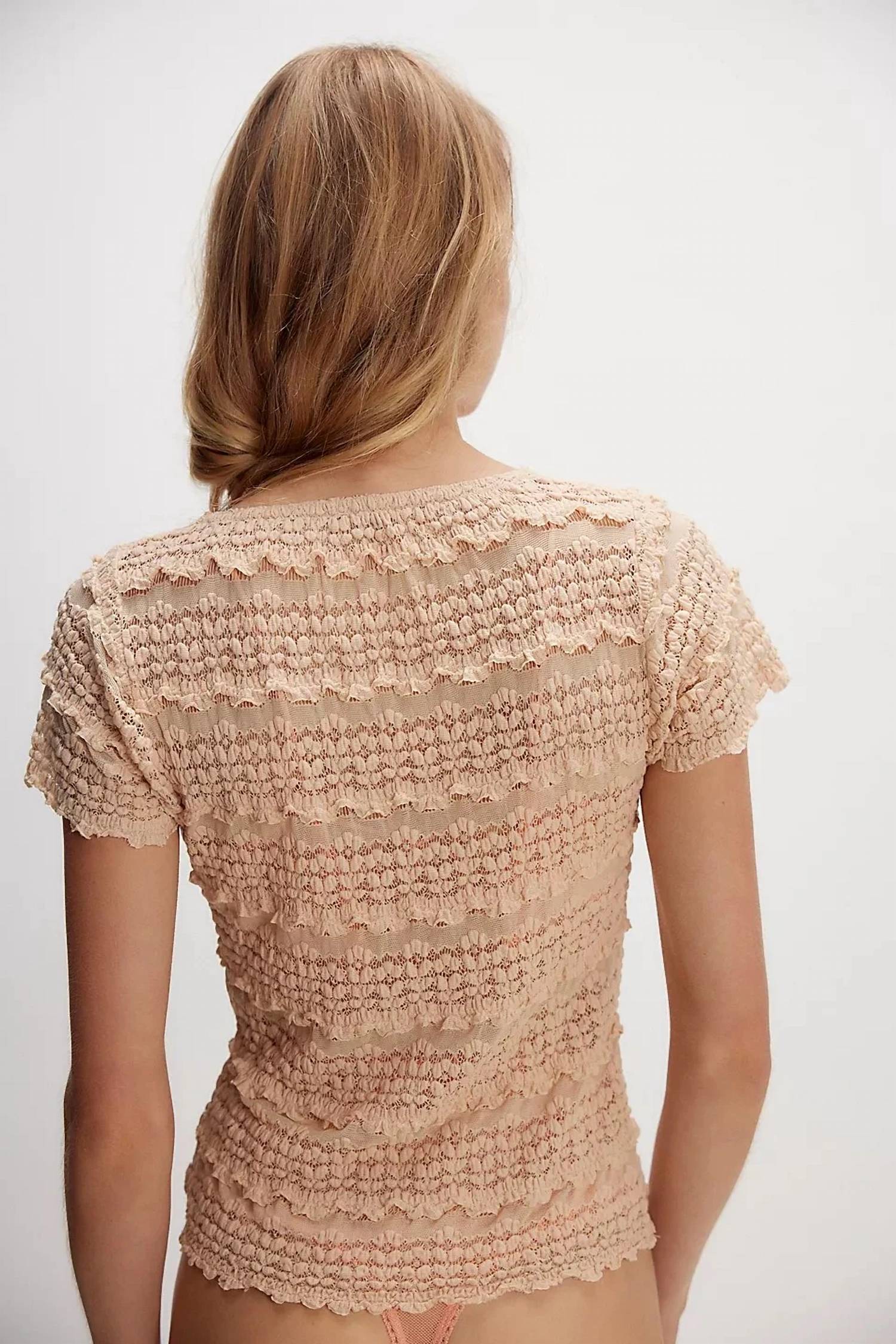 Free People - Angelina Lace Top