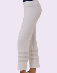 French Kyss - Women's Crochet Detail Pant