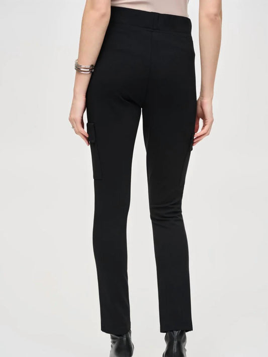 Joseph Ribkoff - Women's Silky Knit Slim Fit Cargo Pants