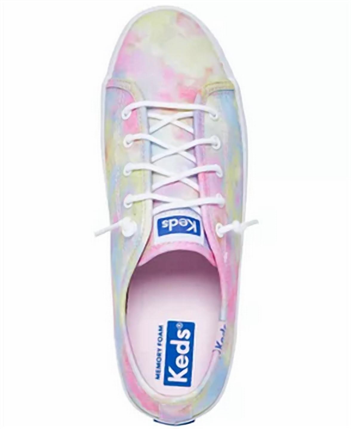 Keds Little Kid's Kickstart Sneakers in tie dye - kids' sneaker - view 4