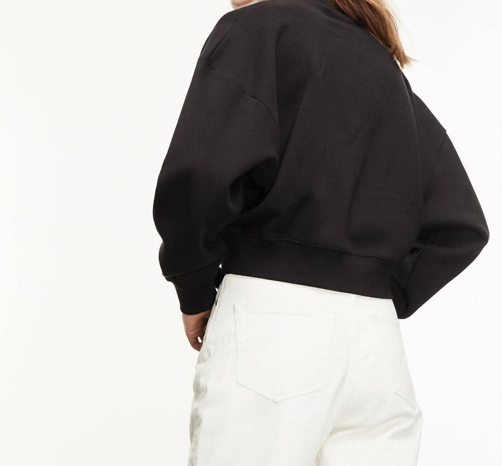 SWEATSHIRT WITH METAL DETAILS