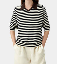 Cordera - Organic Cotton V-neck Polo Shirt