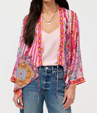 Johnny Was - NELI SHORT STUDDED KIMONO