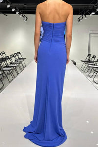Tarik Ediz - Sara Strapless Jersey Fitted Long Gown