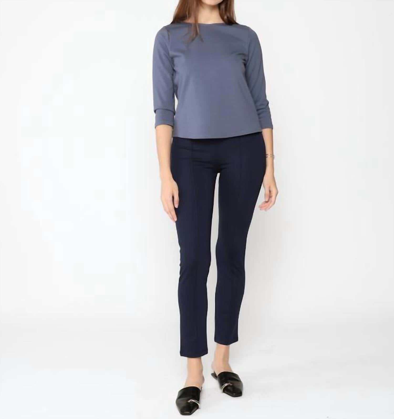 Ripley Rader - Ponte Knit Slim Leg Pants