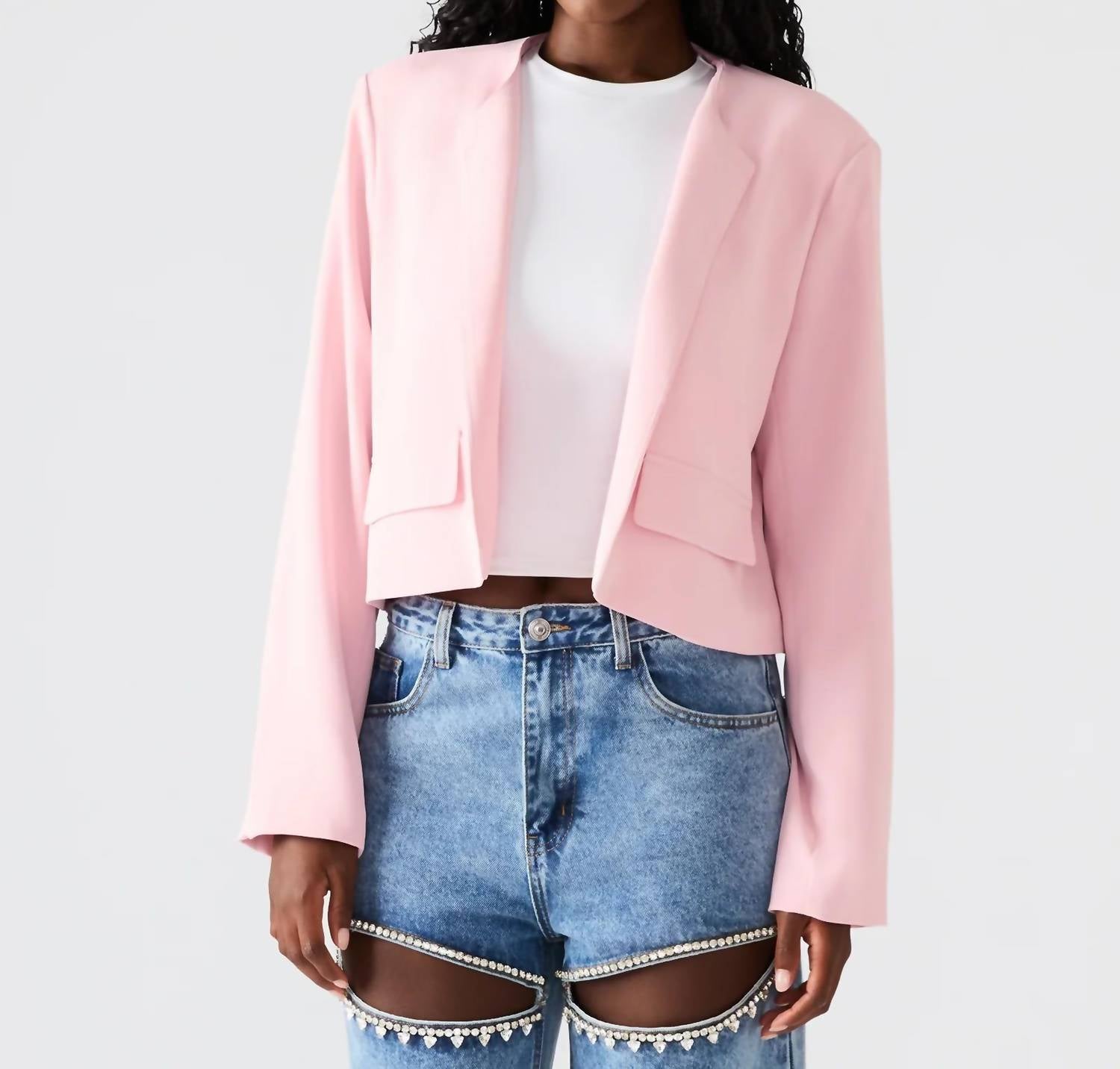 Steve Madden - Serena Open-front Blazer