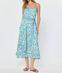 Current Air - Printed Camisole Midi Dress