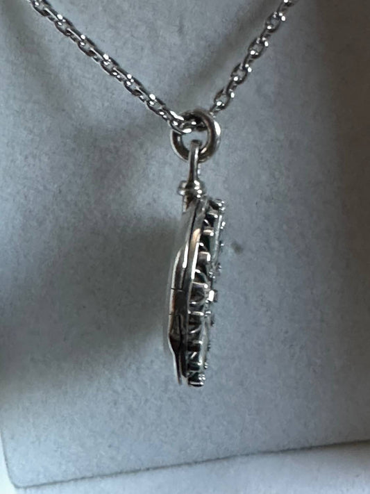 Montana Silversmiths - Rare Sterling Lane Horseshoe Nail Locket