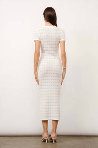 Loucia - Elodie Knitted Midi Dress