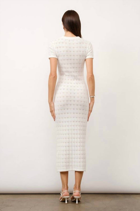 Loucia - Elodie Knitted Midi Dress