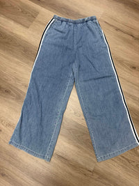 Jodifl - Women's Pull On Side Stripe Pants