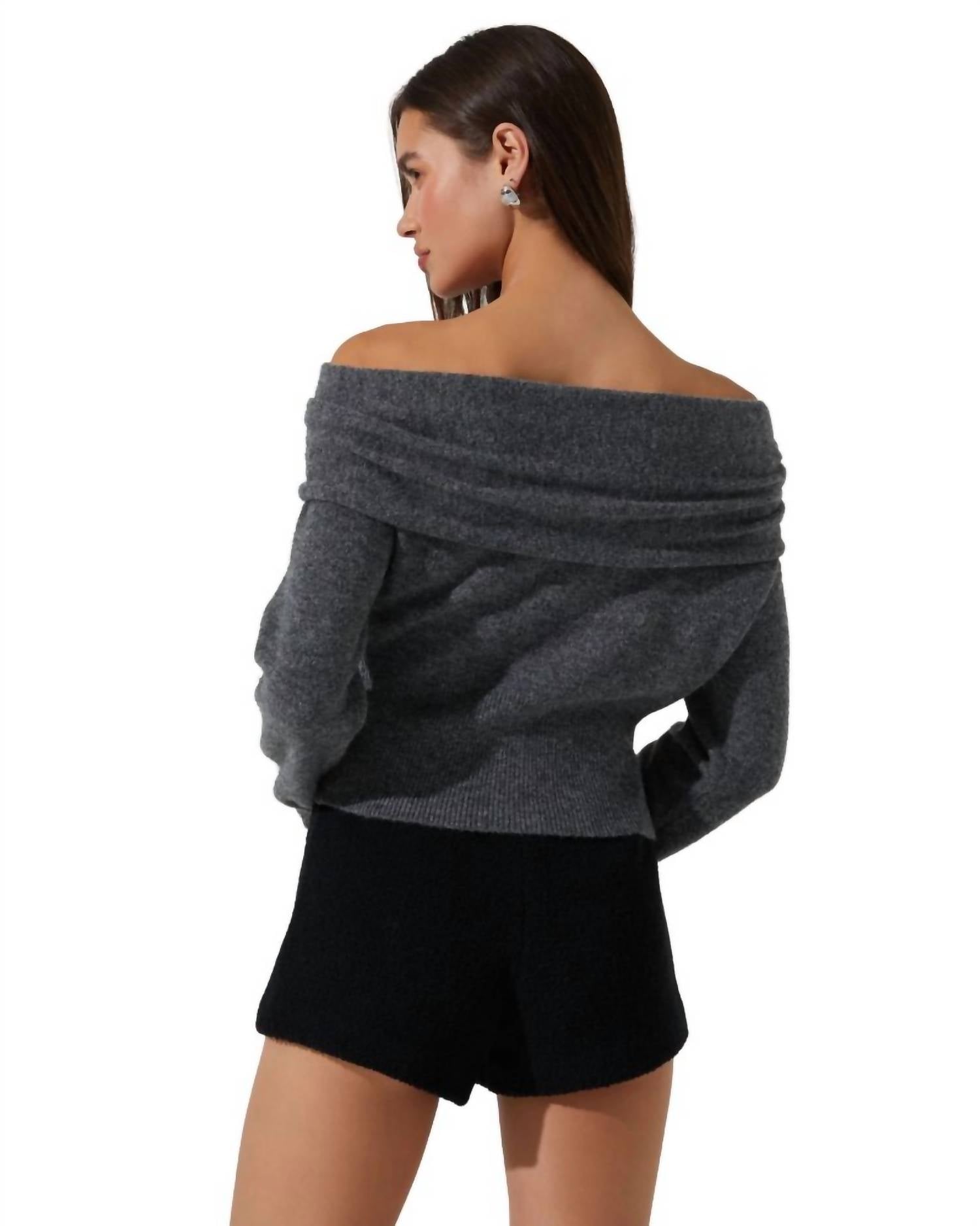 Astr - Wylie Off Shoulder Sweater