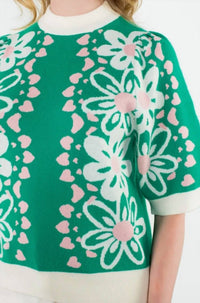 Thml - Spring Flower Sweater